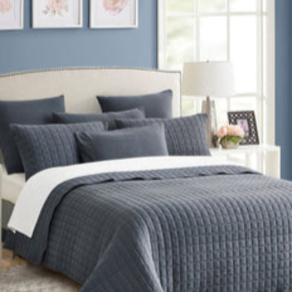 7 Piece Stone Wash Comforter Set Queen Comforter Sets Queen