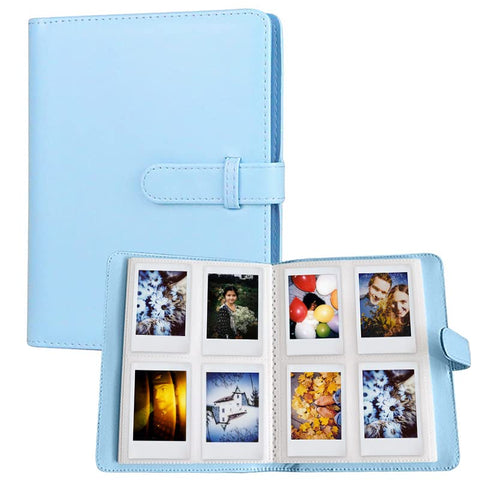 Lifebea 256 Pockets Photo Album For Fujifilm Instax Mini 11 12 9 40 Evo Liplay 8 7+ Instant Camera, Polaroid Hp Zink 2X3" (Blue)