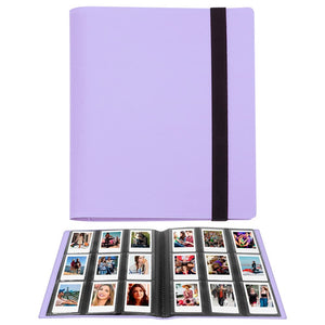 Lifebea 432 Pockets Photo Album For Fujifilm Instax Mini Camera, Polaroid Snap Pic-300 Z2300 Instant 2X3 Book 11 9 Evo 90 70 40 8 Liplay (Purple)