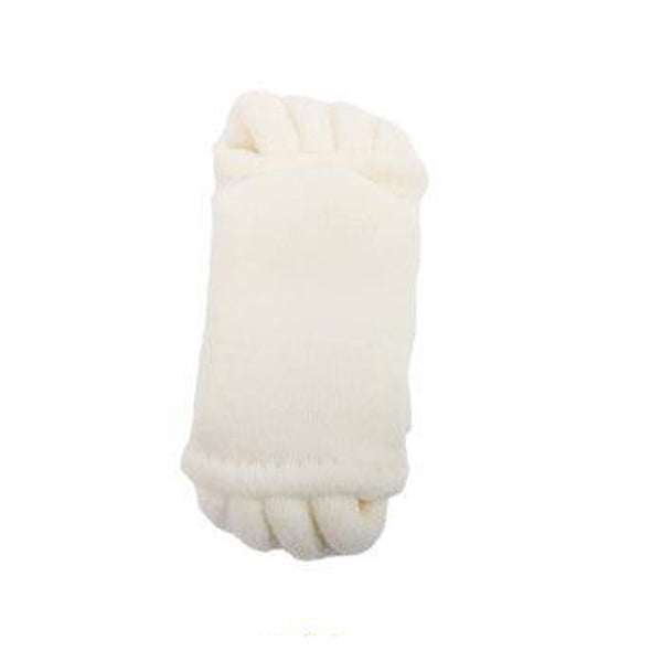 1 Pair Yoga Massage Socks Toe Separator Foot Alignment & Pain Relief Beige Womens Socks