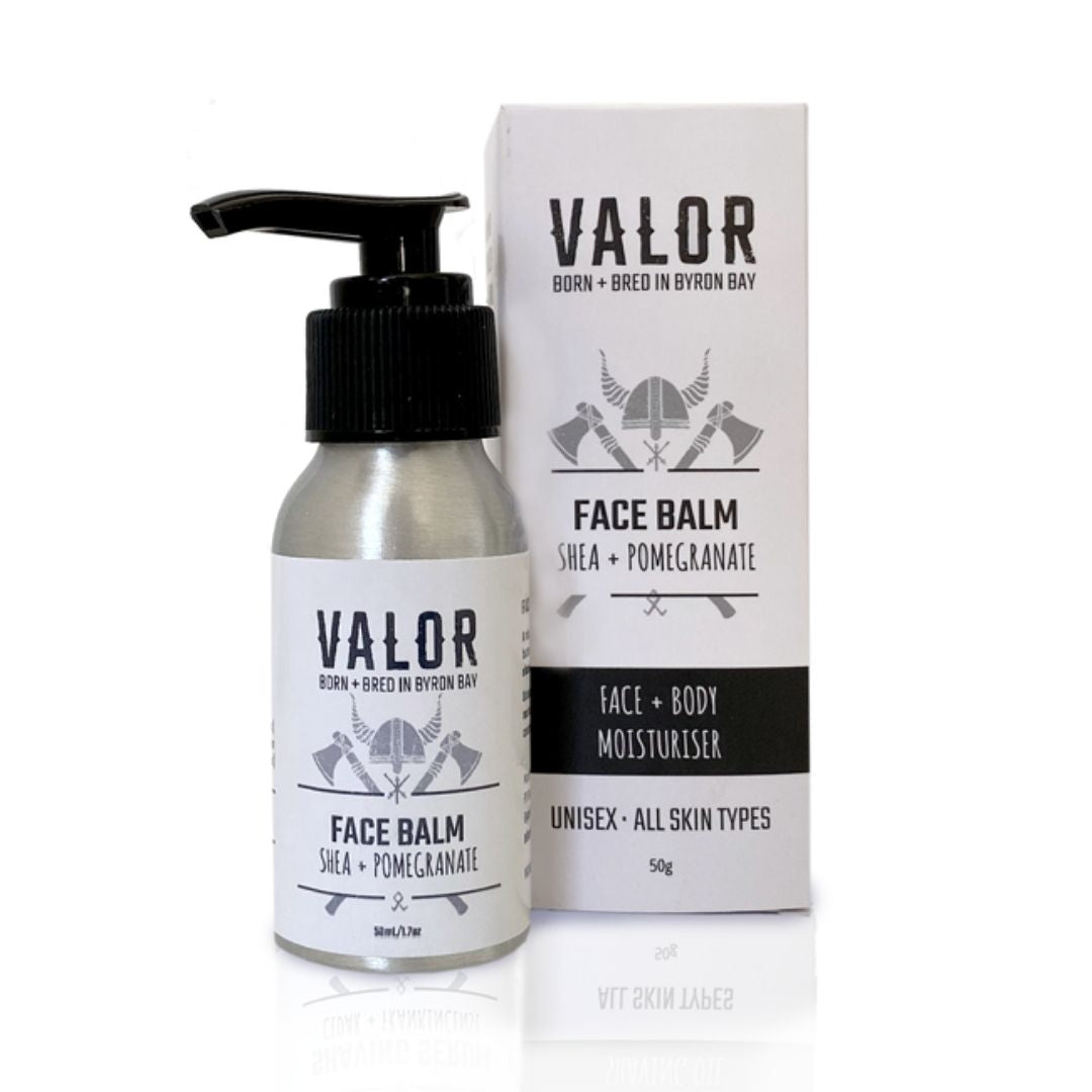 Valor Face Balm (Shea And Pomegranate) Deodorants & Antiperspirants