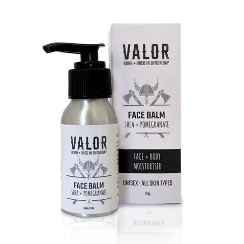 Valor Face Balm (Shea And Pomegranate) Deodorants & Antiperspirants