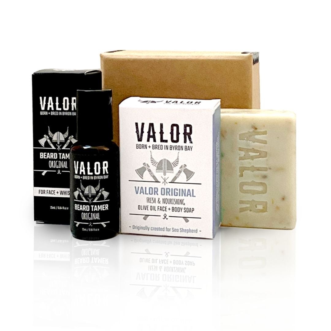 Valor Tame Duo Beard Tamer & Soap Originaloriginal/Original Body Soaps