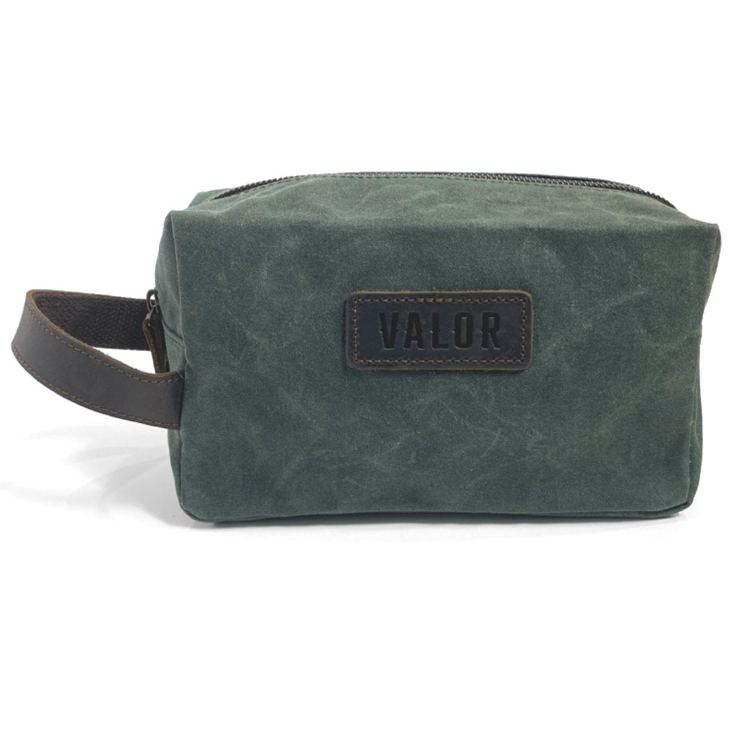 Valor Waxed Canvas Toiletry Bag Bags