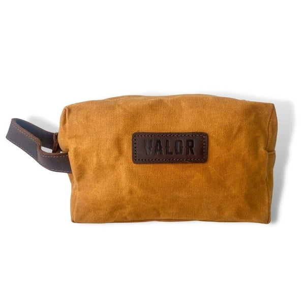 Valor Waxed Canvas Toiletry Bag Bags