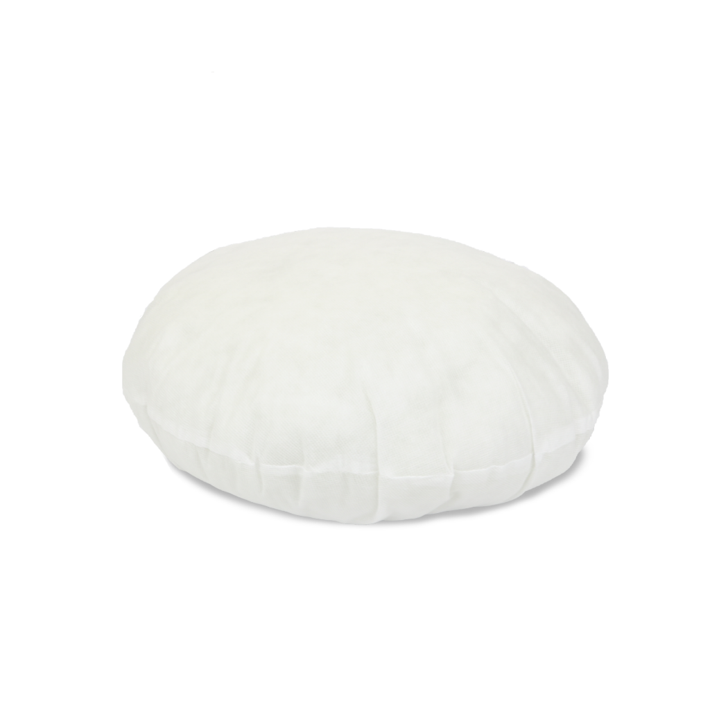 Luxor Twin Pack 60Cm Aus Made Round Hotel Cushion Inserts Premium Memory Resistant Filling Pillows