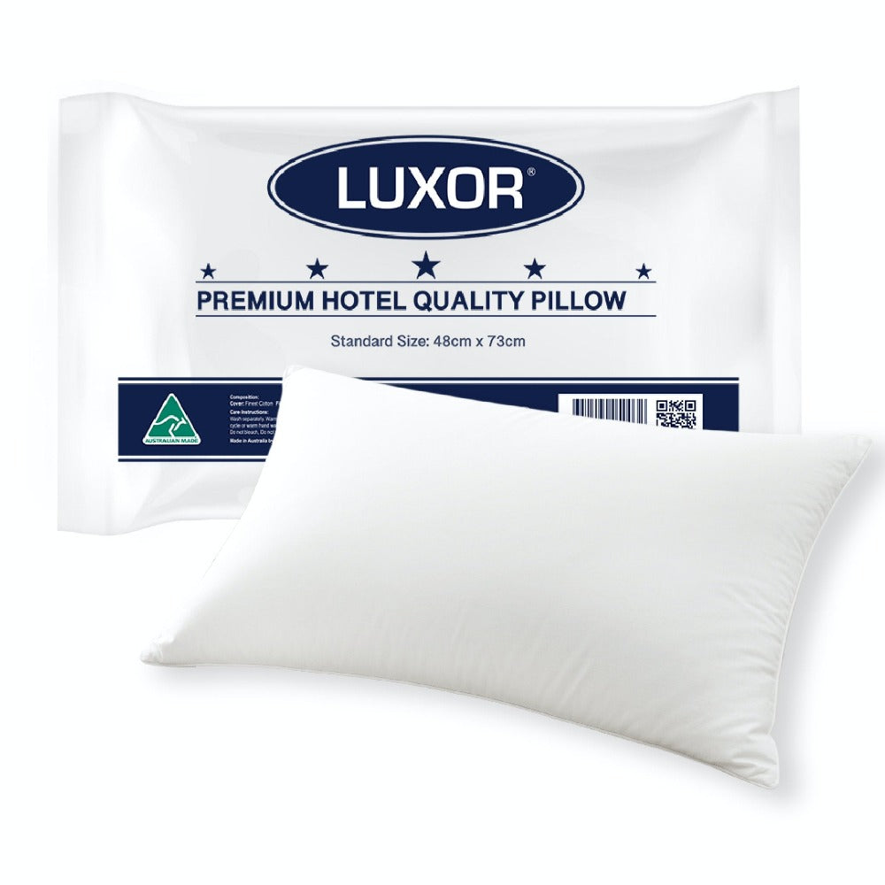 Luxor Australian Made Hotel Quality Pillow Size Pillows