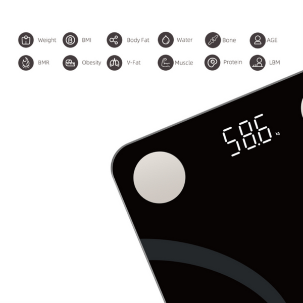 Glucology Smart Body Fat Scale Bathroom Scales
