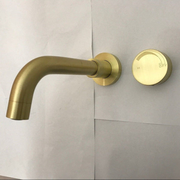 Blushtaps 2020 Shower Bath Burnished Rose Gold Progressive Brass Wall Mixer Tap Faucet Shower Taps & Thermostats