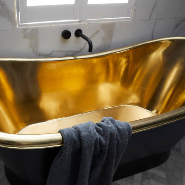 Blushtaps 2020 Shower Bath Burnished Rose Gold Progressive Brass Wall Mixer Tap Faucet Shower Taps & Thermostats