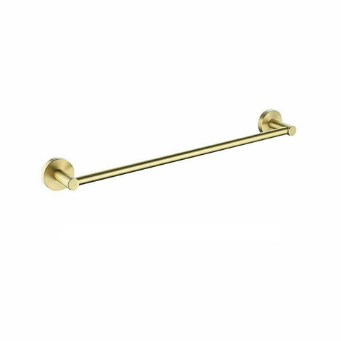Blushtaps Luxurious Brushed Gold Stainless Steel 304 Towel Rack Rail Single Bar 600Mm Towel Racks