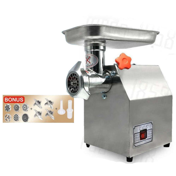 Blushtaps 1.63Hp Commercial Meat Mincer Electric Grinder & Sausage Maker Filler 1200W Sausage Stuffers