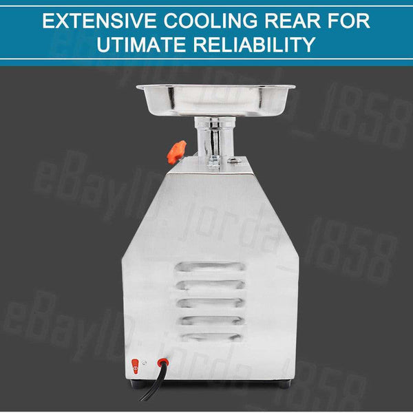 Blushtaps 1.63Hp Commercial Meat Mincer Electric Grinder & Sausage Maker Filler 1200W Sausage Stuffers