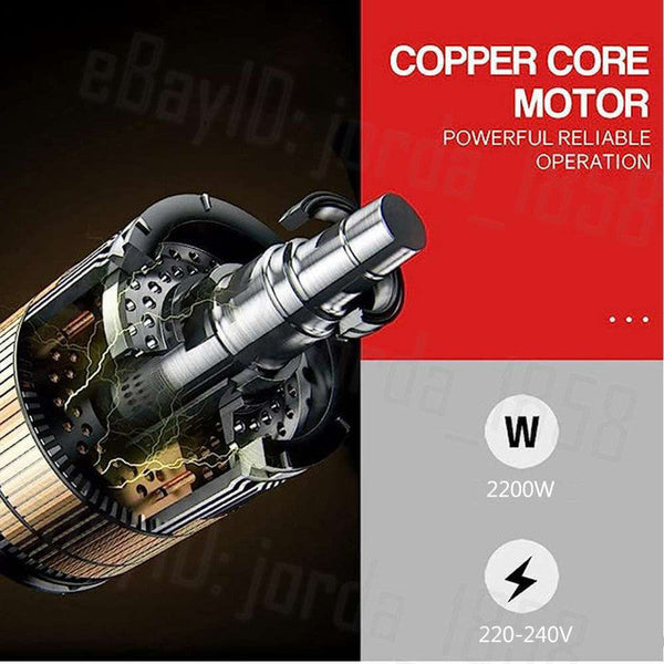 Blushtaps 1.63Hp Commercial Meat Mincer Electric Grinder & Sausage Maker Filler 1200W Sausage Stuffers