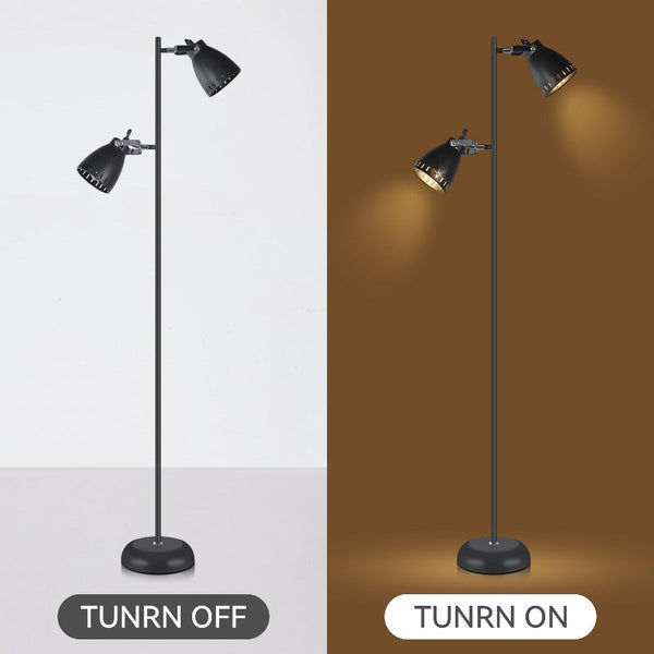 Lumi Rouge Audrey Floor Lamp Black Floor Lamps