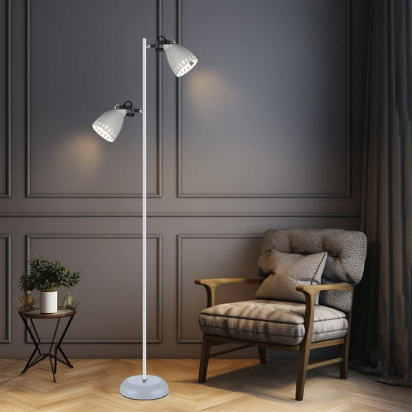 Lumi Rouge Audrey Floor Lamp White Floor Lamps