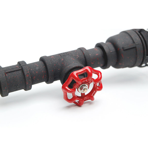 Lumi Rouge Vantage Pipe Pendant Light Rusty Chandeliers & Ceiling Fixtures