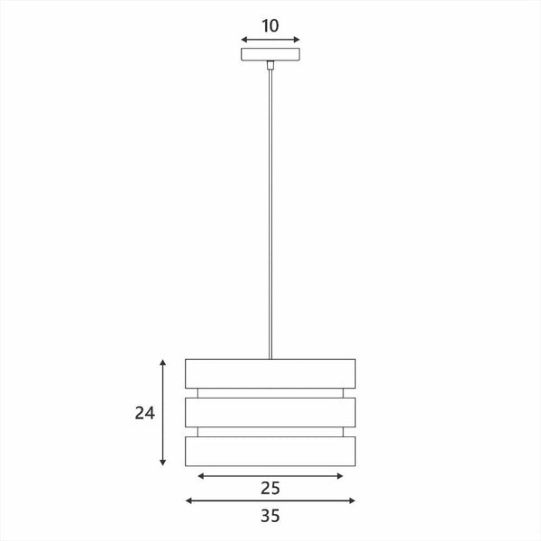 Lumi Rouge Trio Pendant Light Grey Chandeliers & Ceiling Fixtures