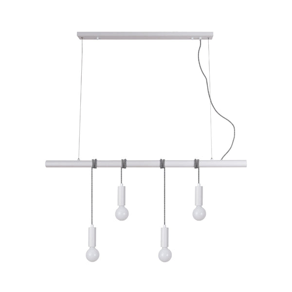 Lumi Rouge Bikkel 4 Lights Pendant White Chandeliers & Ceiling Fixtures