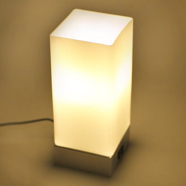 Lumi Rouge Jessica Rectangle Touch Lamp With Usb Port Lamps