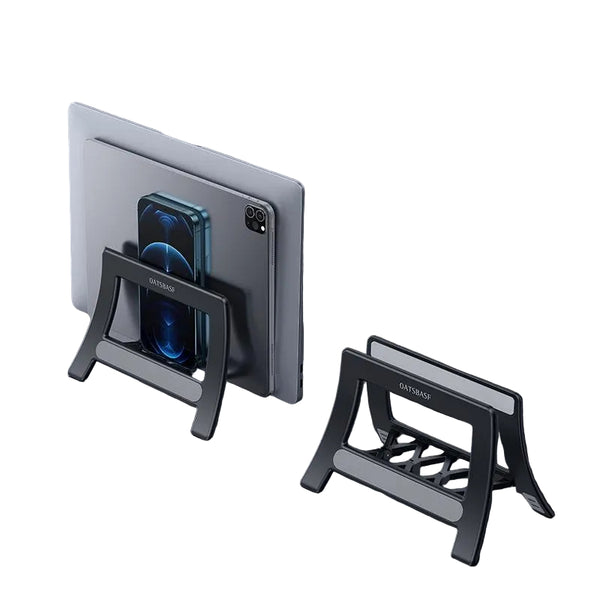 1 Sets Of Versatile Tablet And Phone Storage Stand Black Mounts & Holders