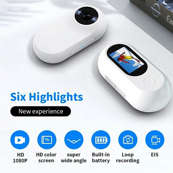Hd Magnetic Thumb Camera For Outdoor Cycling Camcorders