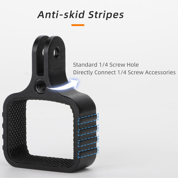 Universal Metal Bracket Adapter For Dji Pocket 3 With Screw_Black Cables & Adapters