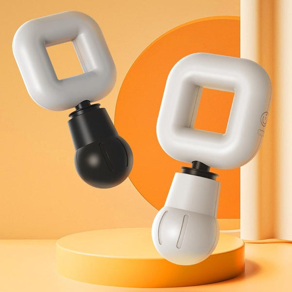 Wireless Fascia Gun For Muscle Relaxation_White Massagers