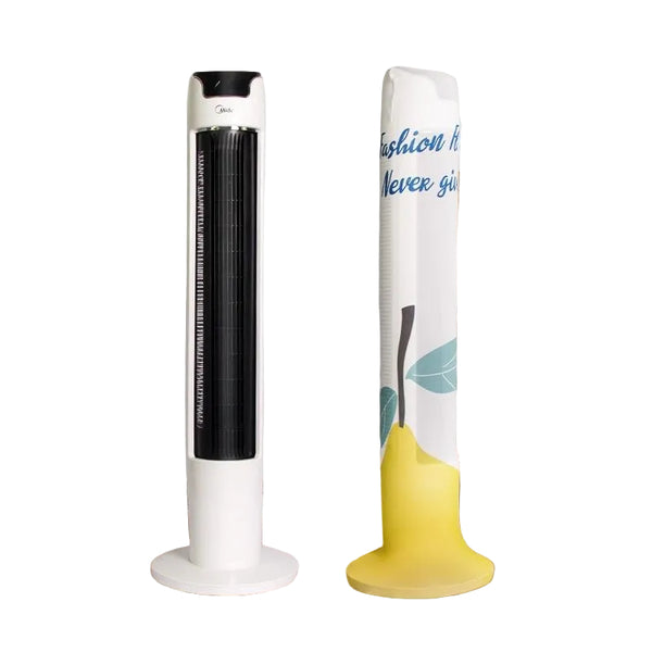 Universal Dust Proof Fan Cover Size L Vertical Yellow Pear Portable Fans