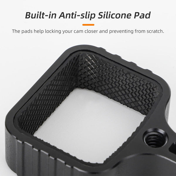 Universal Metal Bracket Adapter For Dji Pocket 3 With Screw_Red Cables & Adapters