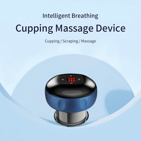 Electric Cupping Massager Compact & Effective Black Massagers