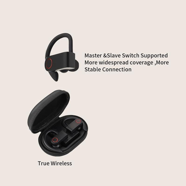 Jho A9 Tws Wireless Bluetooth Earphones With Charging & Storage Bag Earbuds