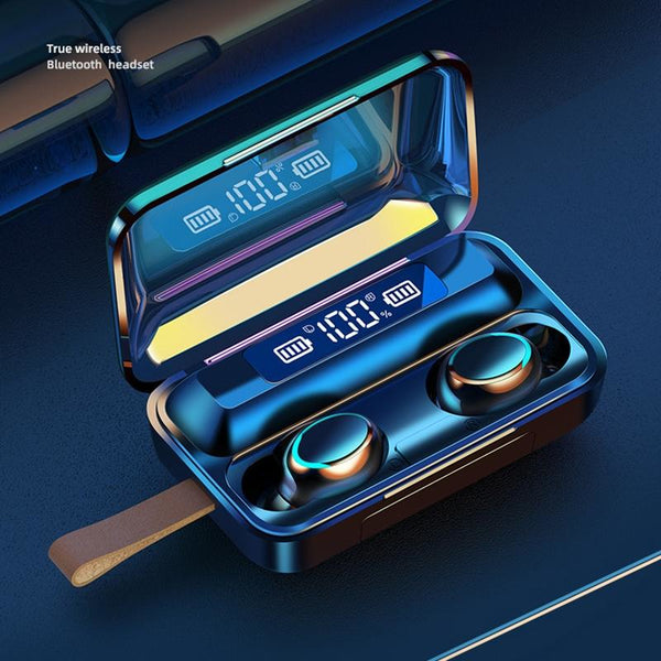 Jerry Solution Touch Bluetooth Earphones With Magnetic Charging Box F9 5C Earbuds