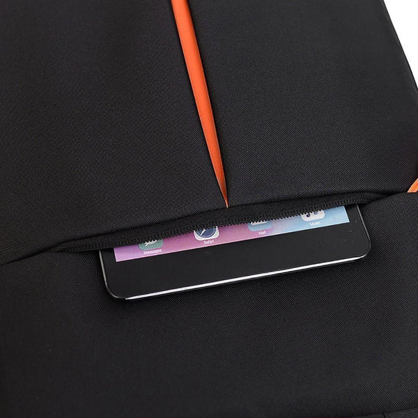 Black Orange Travel Laptop Sleeve Bag Portable Carry Case Laptop Cases & Bags