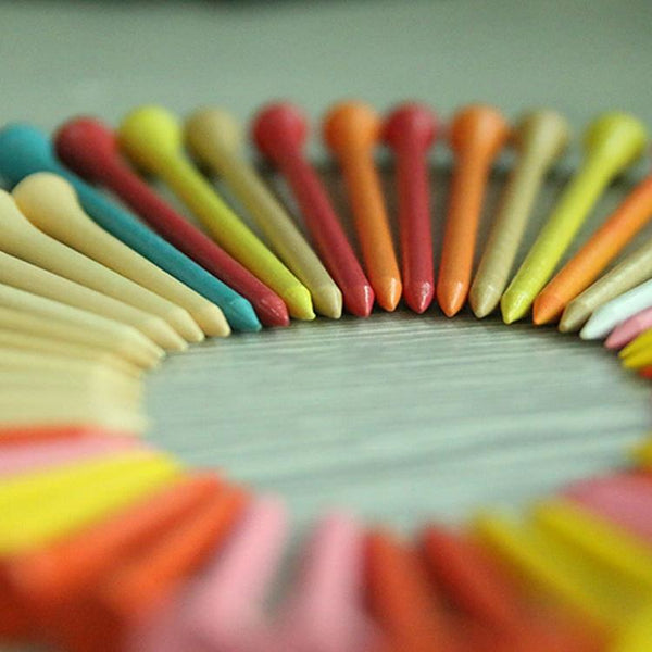 40 Wooden With Ball Holder 70Mm Golf Tees