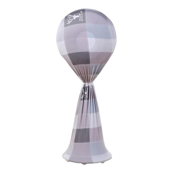 Fan Dust Proof Cover For Household Floor Gray Grid Portable Fans