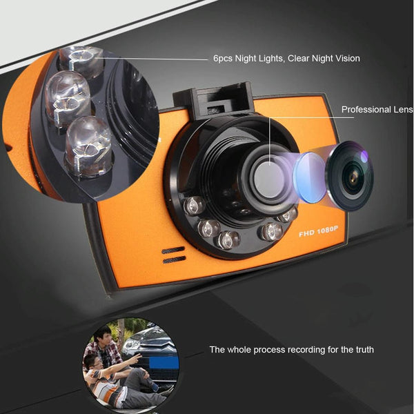 2.4 Lcd Car Dvr Recorder With 720P Vga Display Other Car Audio