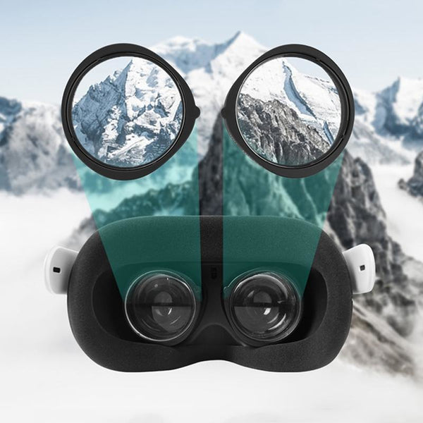 Oculus Quest 2 Myopia Lens Frame Improved Fit 500 Degrees Smartphone Vr Headsets
