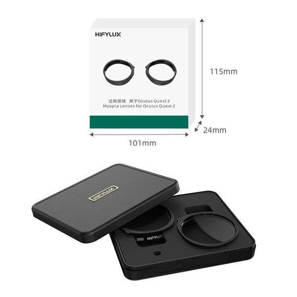Oculus Quest 2 Myopia Lens Frame Improved Fit 500 Degrees Smartphone Vr Headsets