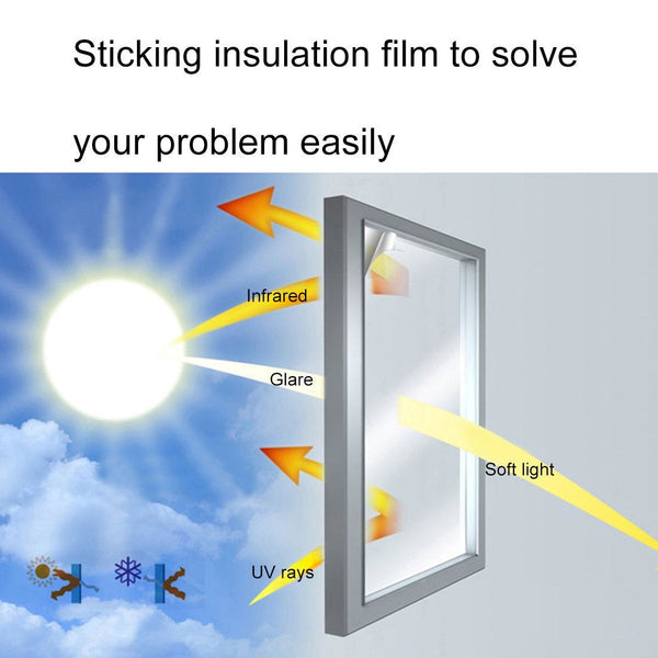 30Cm X 1M Uv Reflective Privacy Sticker Gold Window Film