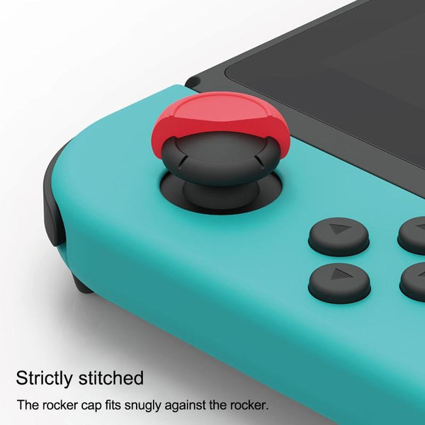 Nintendo Switch Red Thumb Grips Improved Control Controllers & Attachments