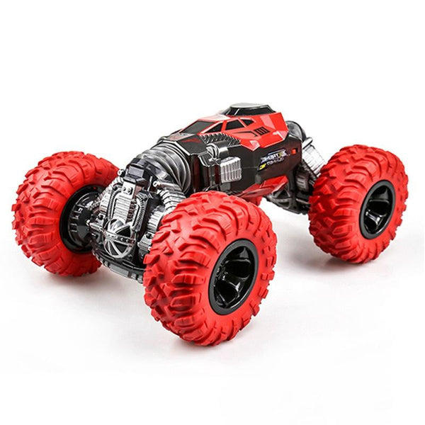 33Cm Red 2.4Ghz Double Sided Twisted Off Road Rc Toy Car For Kids Rc Model Vehicles