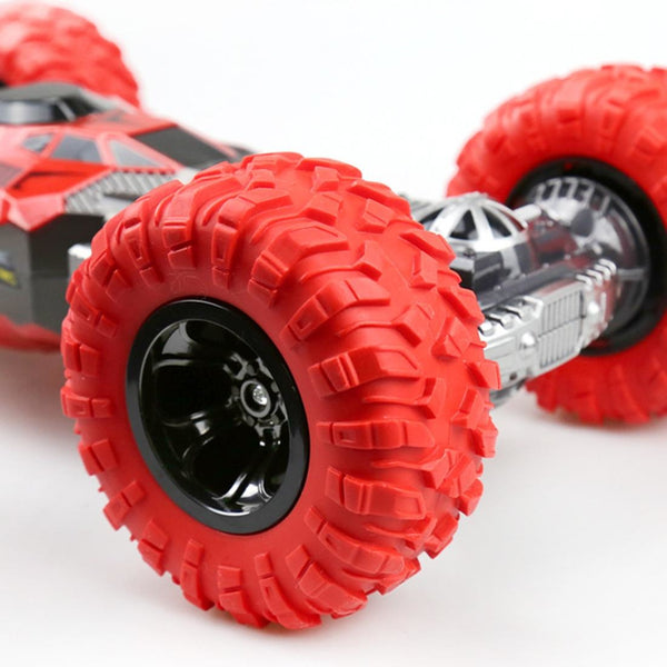 33Cm Red 2.4Ghz Double Sided Twisted Off Road Rc Toy Car For Kids Rc Model Vehicles