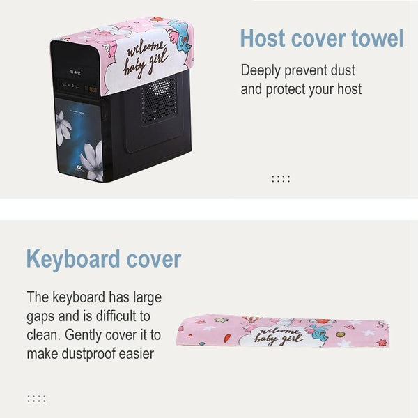 22 Desktop Computer Lcd Monitor Dust Proof Cover Cloth Material Good Night Other Laptop & Desktop Accs