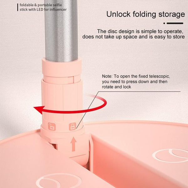 Live Light Holder Wk Wt P11 Selfie Lights