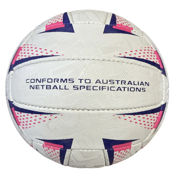 Netball Laura Geitz Match Gripper Hand Sewn Waterproof Official Size 4