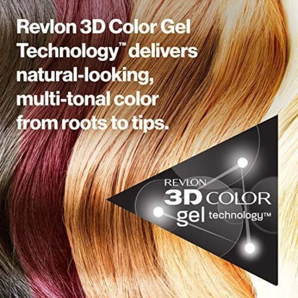 Revlon Colorsilk Beautiful 3D Permanent Hair Colour Keratin 40 Medium Ash Brown Hair Colouring