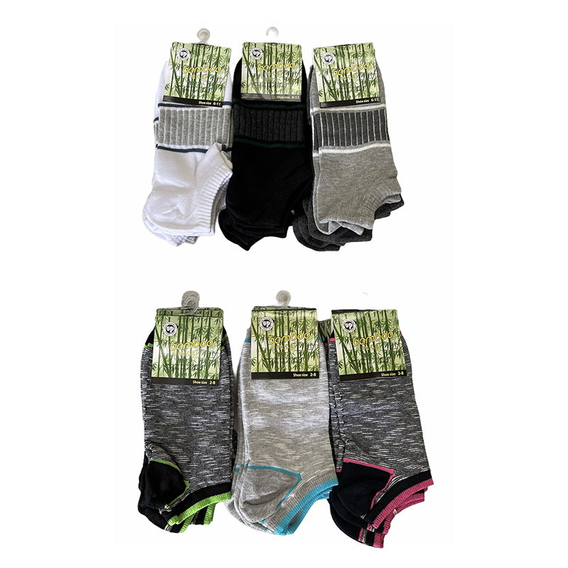 Br Apparel Bamboo Ankle Cushioned Odour Resistant Unisex Socks