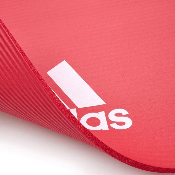 Adidas Fitness Mat 7Mm Exercise Training Floor Gym Yoga Judo Pilates Red Exercise Mats