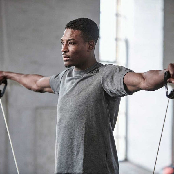 Adidas Resistance Tube Yoga Pilates Gym Exercise Home Fitness Workout L1 Other Strength Training